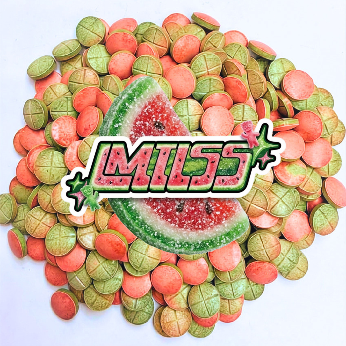 Chewable Tablets | Watermelon Slices |60MG