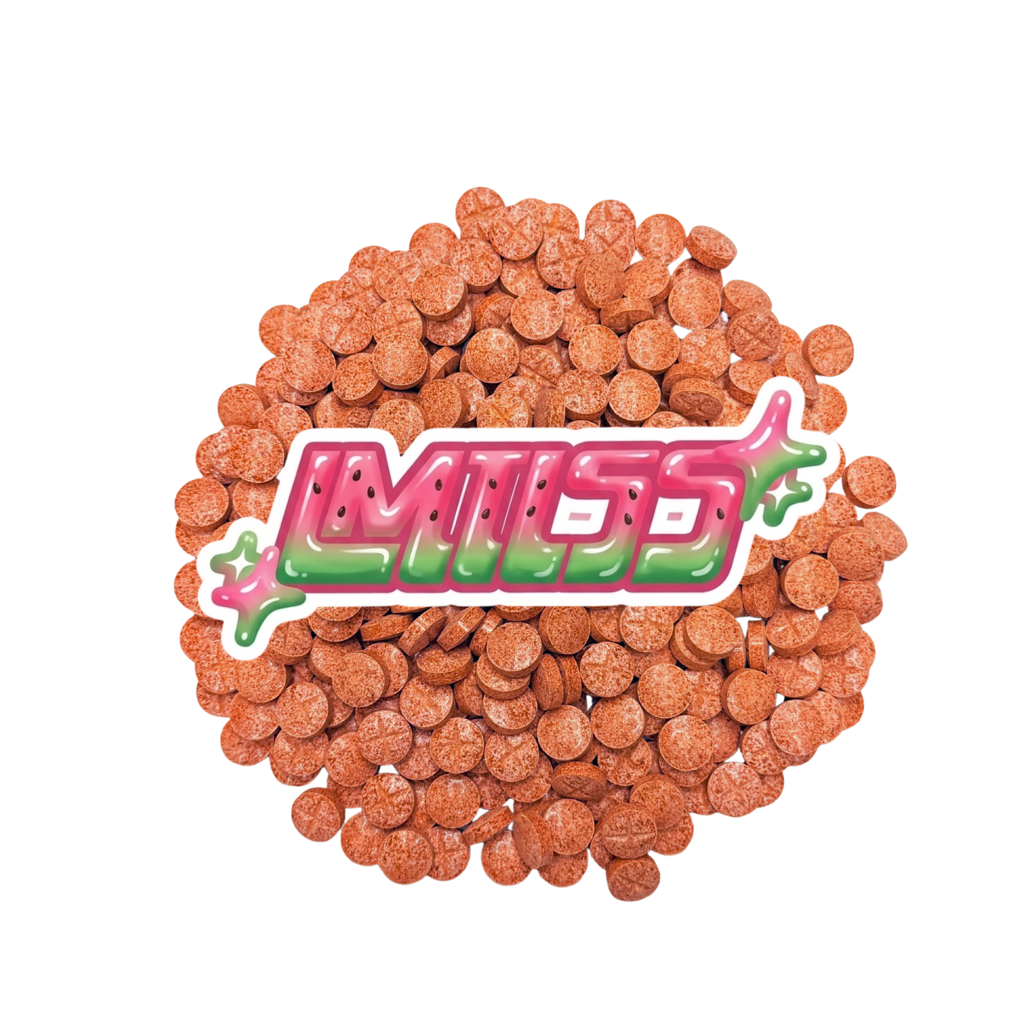 Chewable Tablets | Watermelon Bubble Yum | 80MG | 7-OH